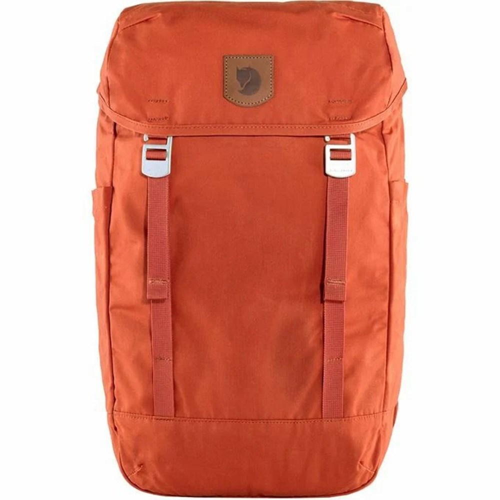 Fjallraven Kanken Greenland Top Women Backpack Red | WLREIYF-72