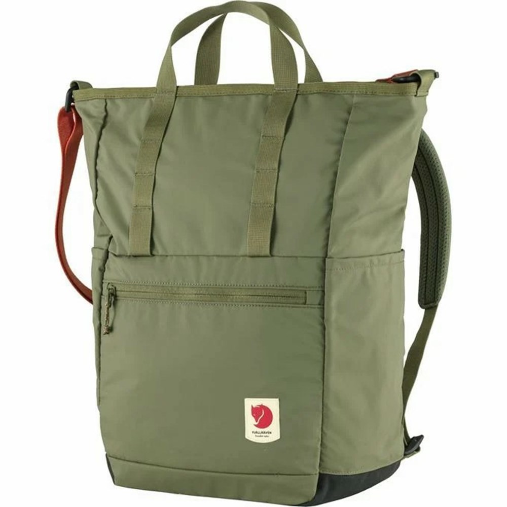 Fjallraven Kanken High Coast Men Backpack Green | PDQTCEO-92