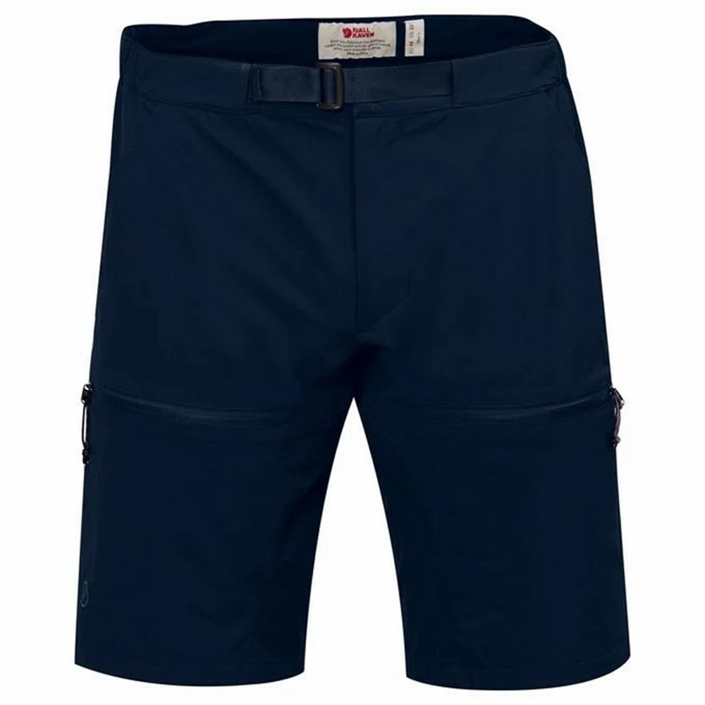 Fjallraven Kanken High Coast Men Shorts Navy | KDSUHRO-93