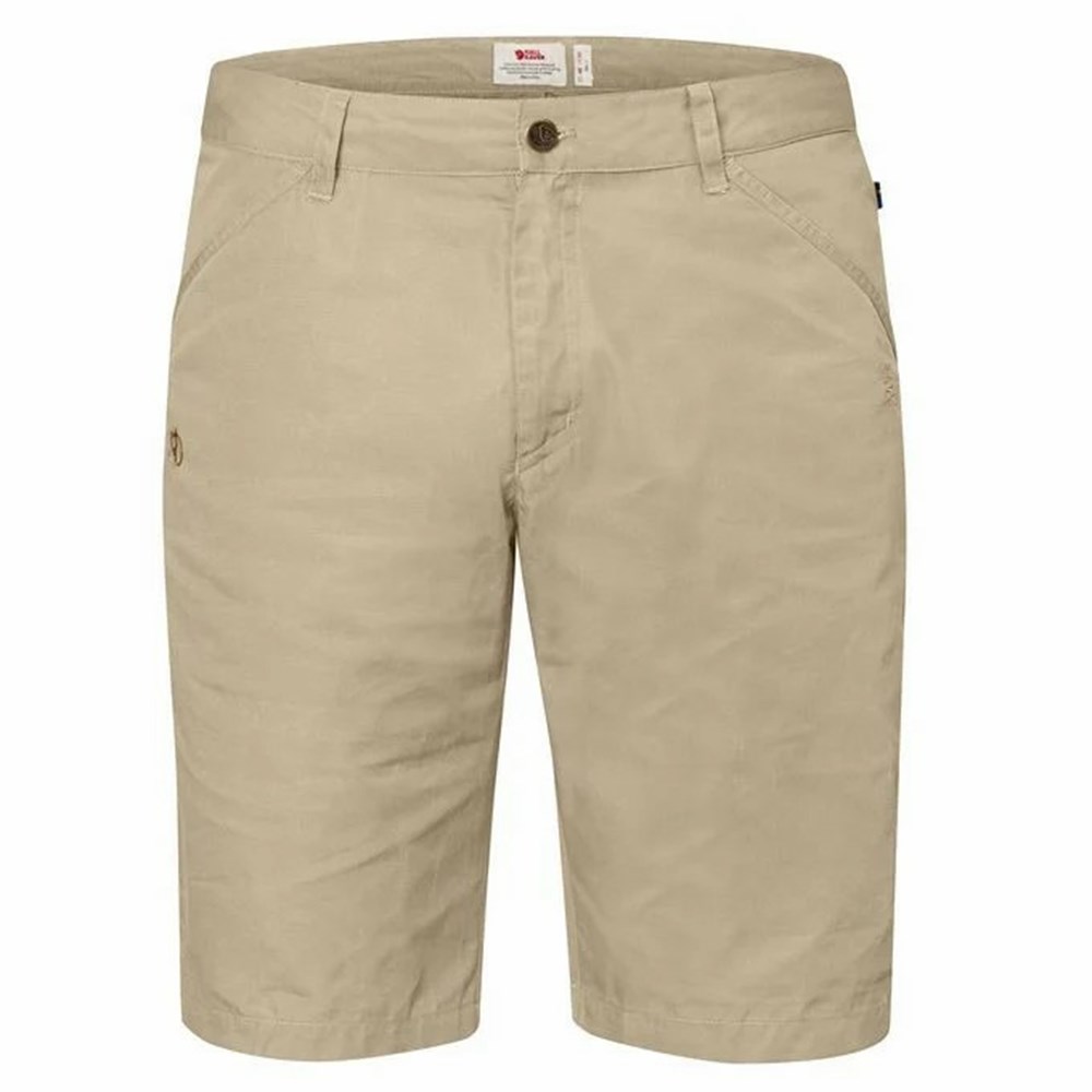 Fjallraven Kanken High Coast Men Shorts Brown | GNPDUZW-82