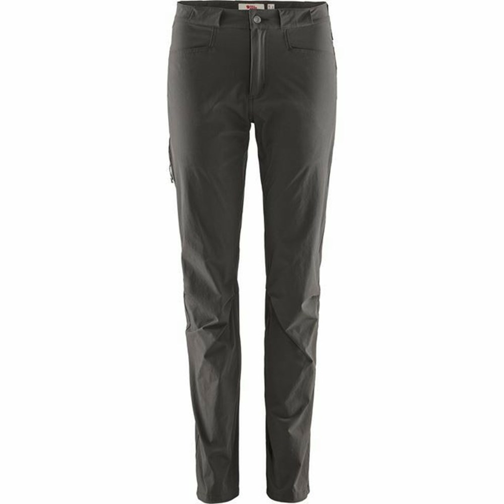 Fjallraven Kanken High Coast Women Outdoor Pants Grey | YPUNOIS-16