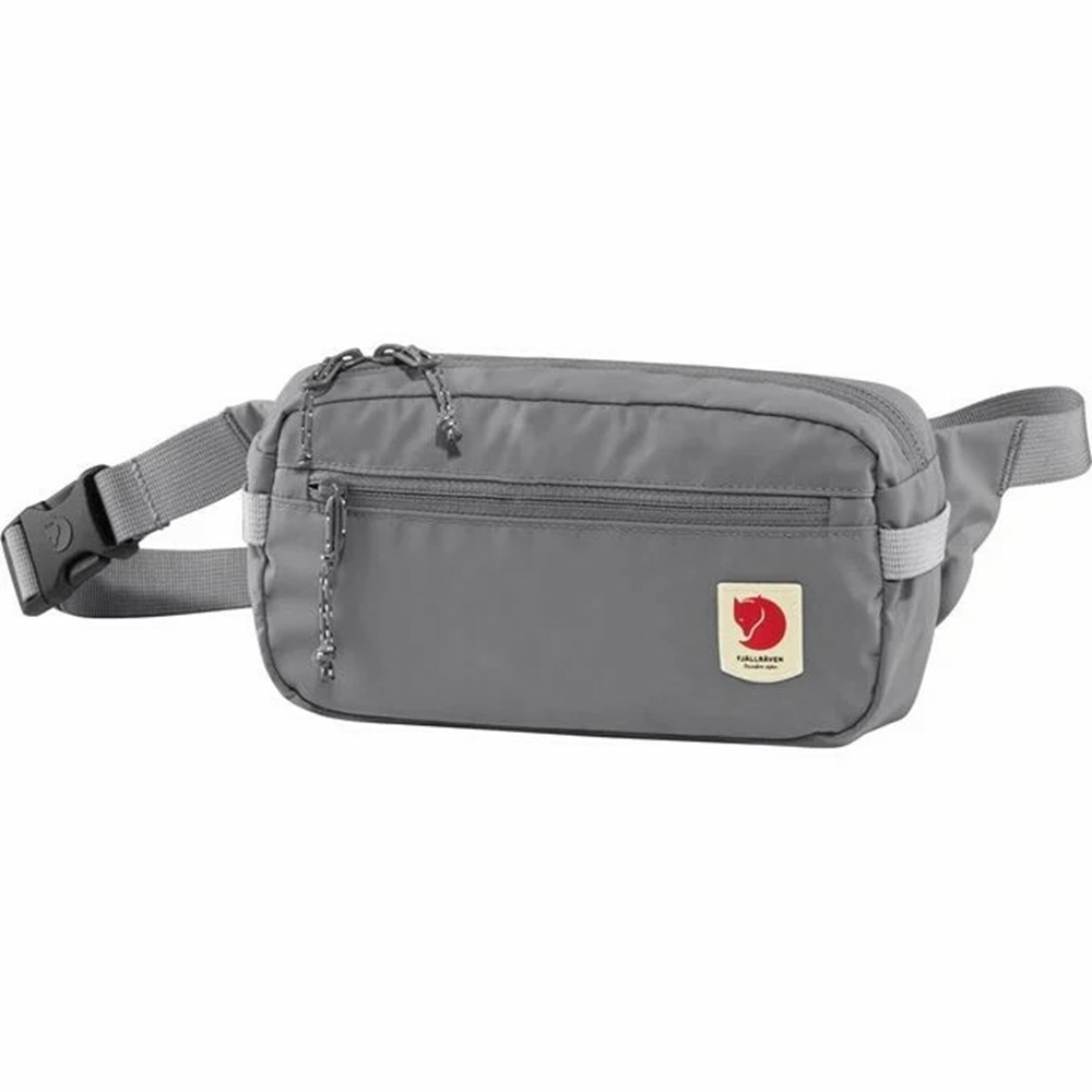 Fjallraven Kanken High Coast Women Waist Bag Grey | OLNDQXE-10