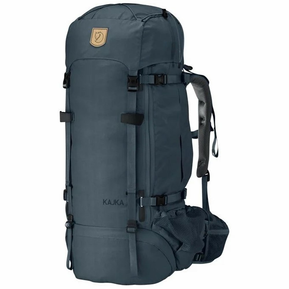 Fjallraven Kanken Kajka 65 Men Trekking Backpack Navy | BINUEFY-48