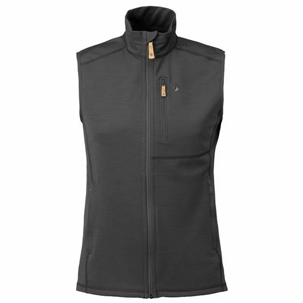 Fjallraven Kanken Keb Men Vest Black | PCHGOUI-39