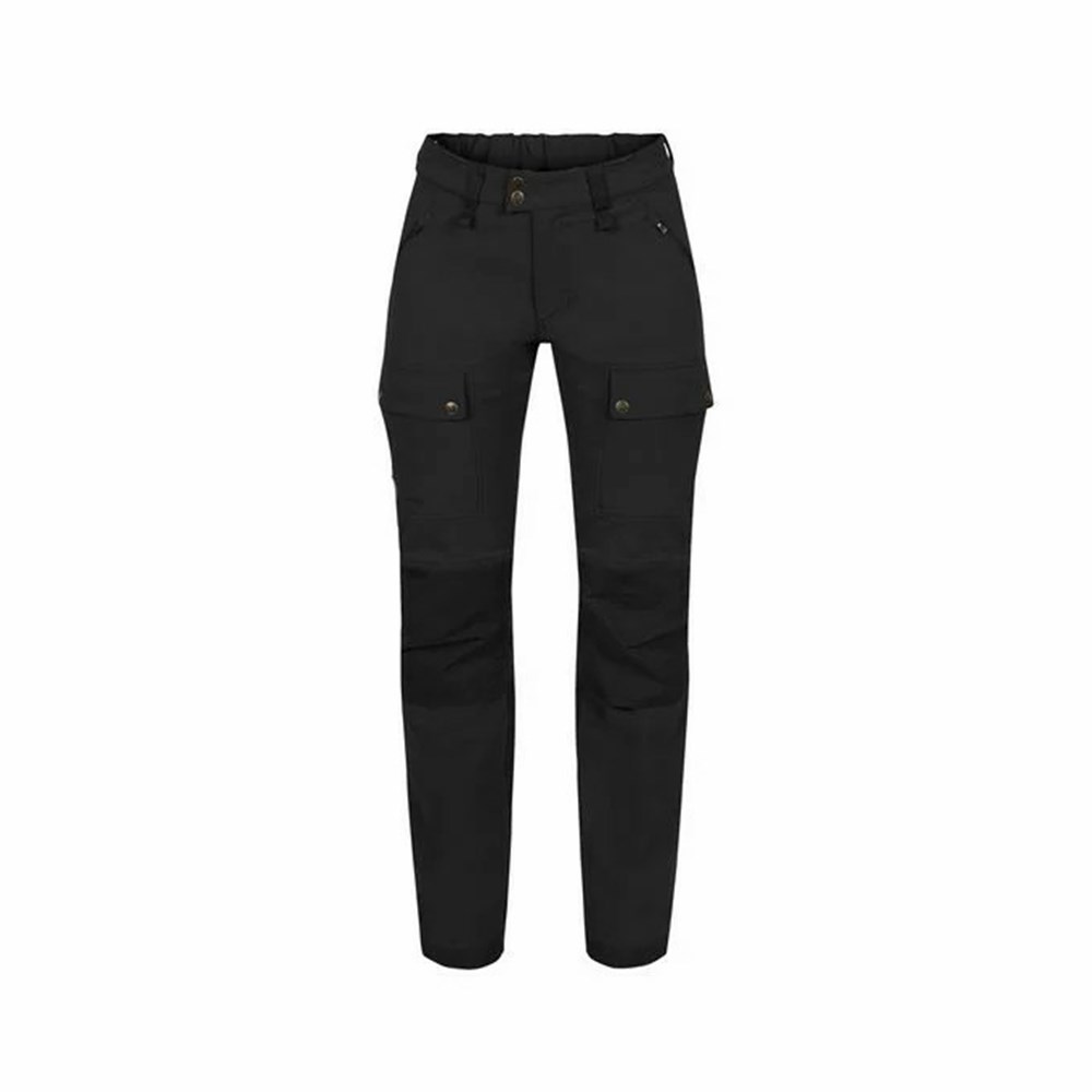 Fjallraven Kanken Keb Women Hiking Pants Black | CVBWATY-70