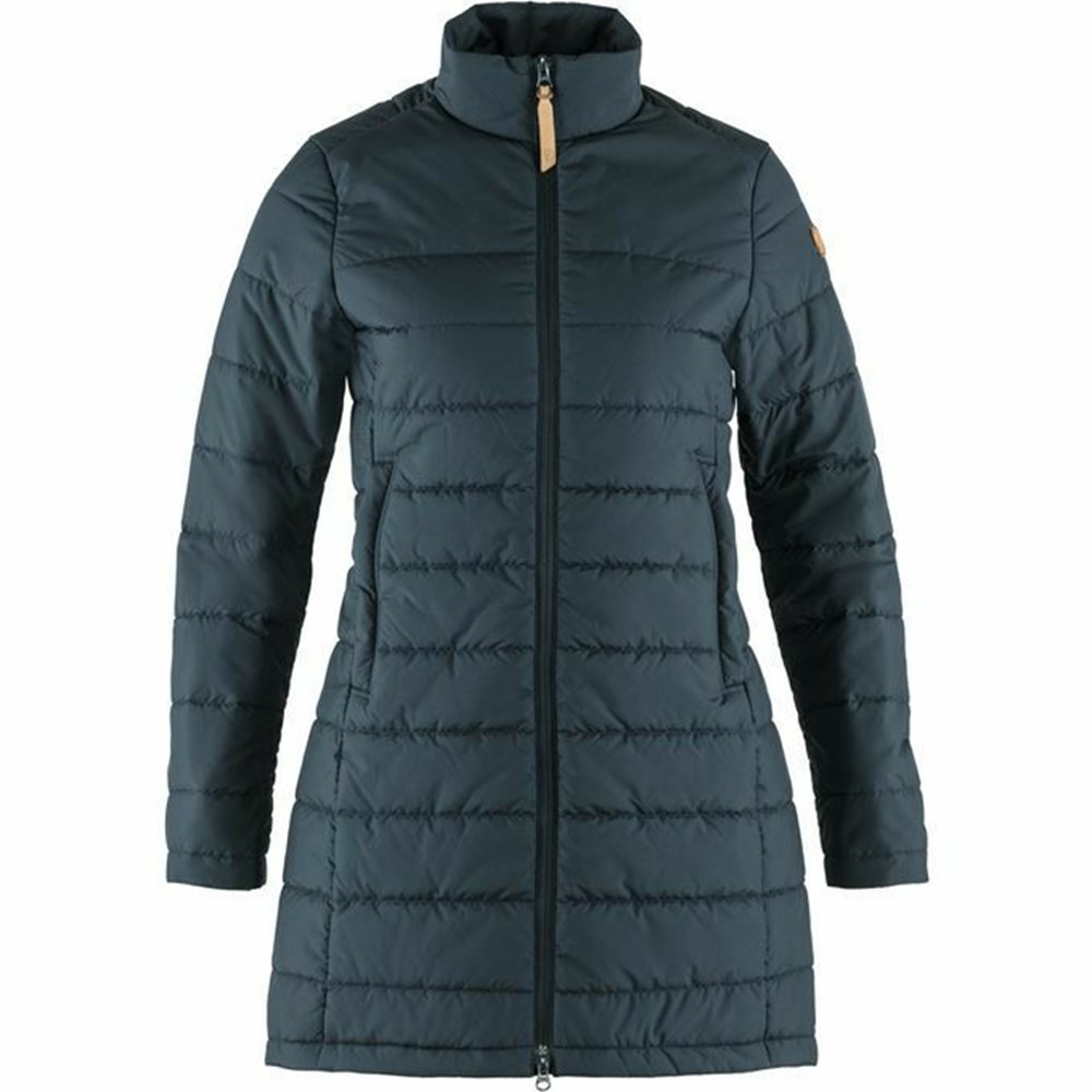 Fjallraven Kanken Kiruna Women Parka Blue | LGOYNTK-63