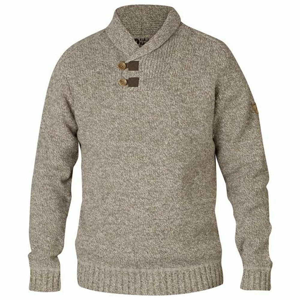 Fjallraven Kanken Lada Men Sweater Brown | EPIQVKY-27