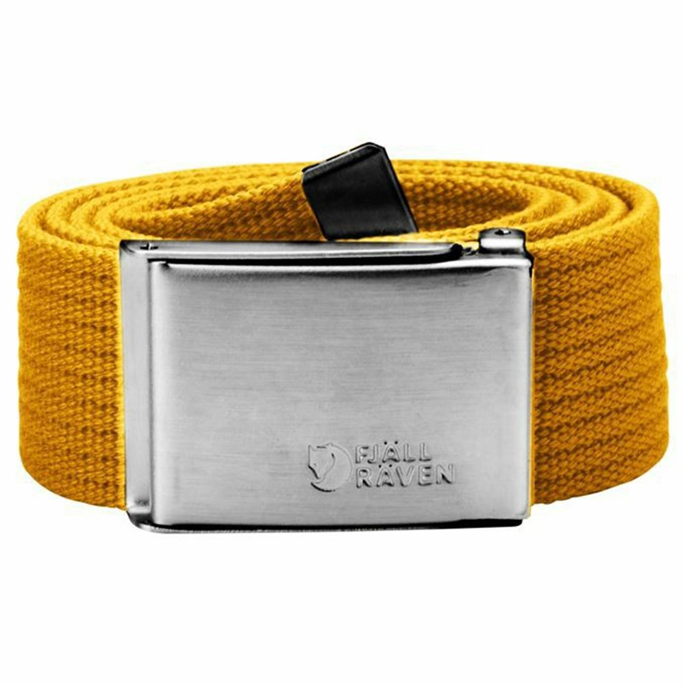 Fjallraven Kanken Merano Men Belts Yellow | FXUIGSM-26