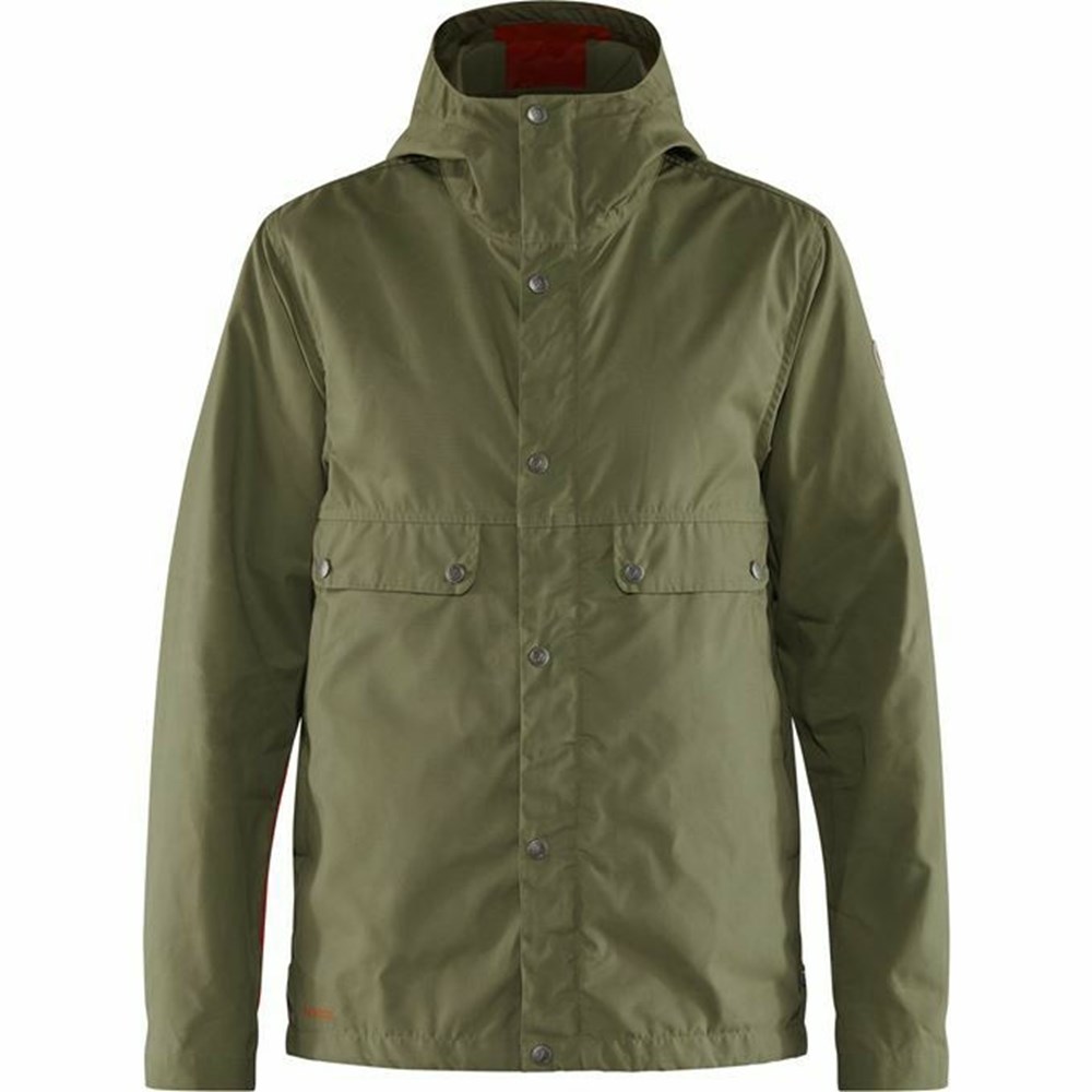 Fjallraven Kanken Samlaren Men Winter Jacket Green | SQVAKMN-01