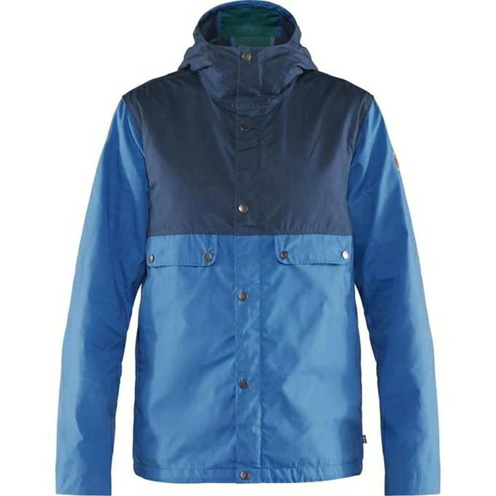 Fjallraven Kanken Samlaren Men Winter Jacket Blue | QOAUSBY-12