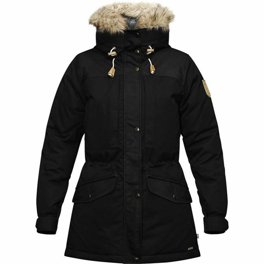 Fjallraven Kanken Singi Women Down Jackets Black | CLPOUKJ-30