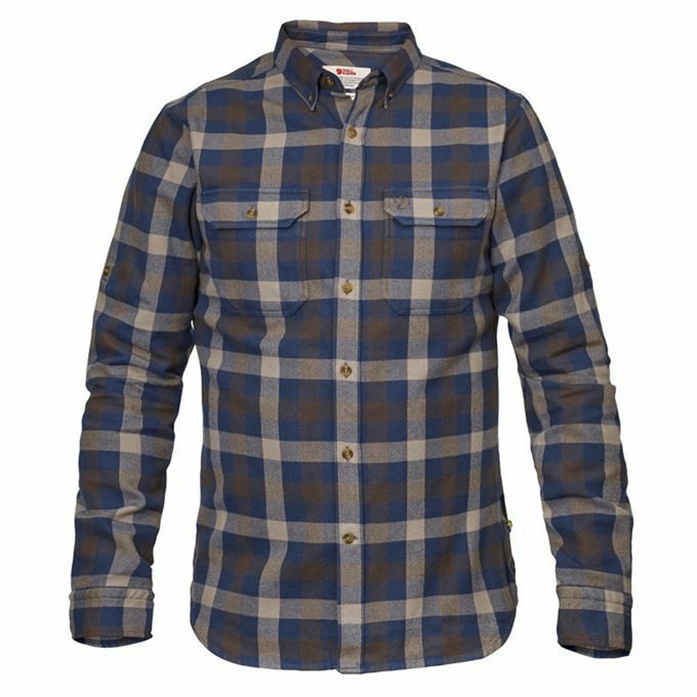 Fjallraven Kanken Skog Men Shirts Green | DONRJGX-52