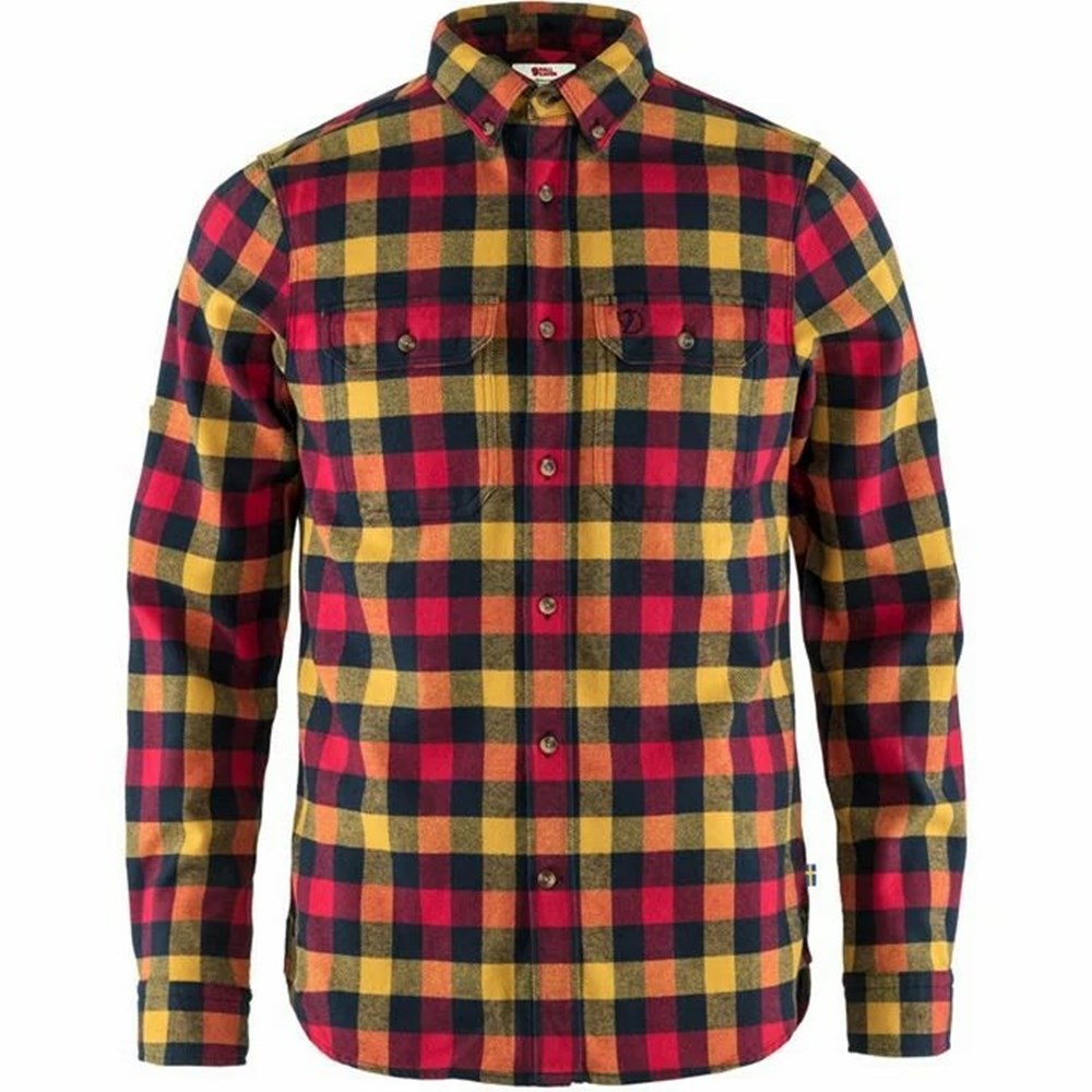 Fjallraven Kanken Skog Men Shirts Multicolor | RKIXGEC-51