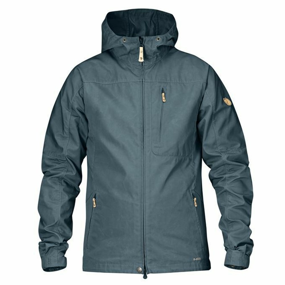 Fjallraven Kanken Sten Men Winter Jacket Dark Blue | TVOECHN-13