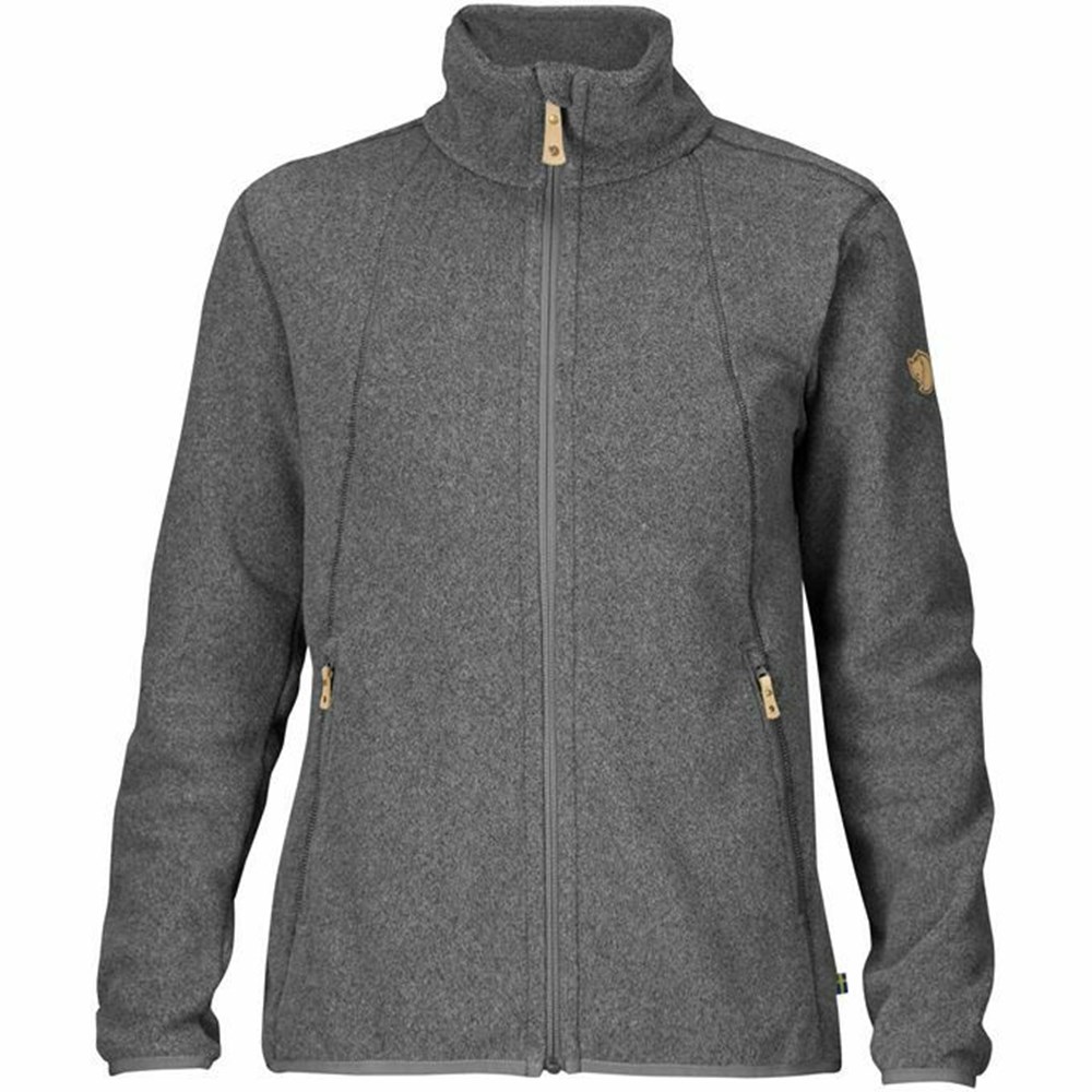 Fjallraven Kanken Stina Women Fleece Grey | GHEUILM-95