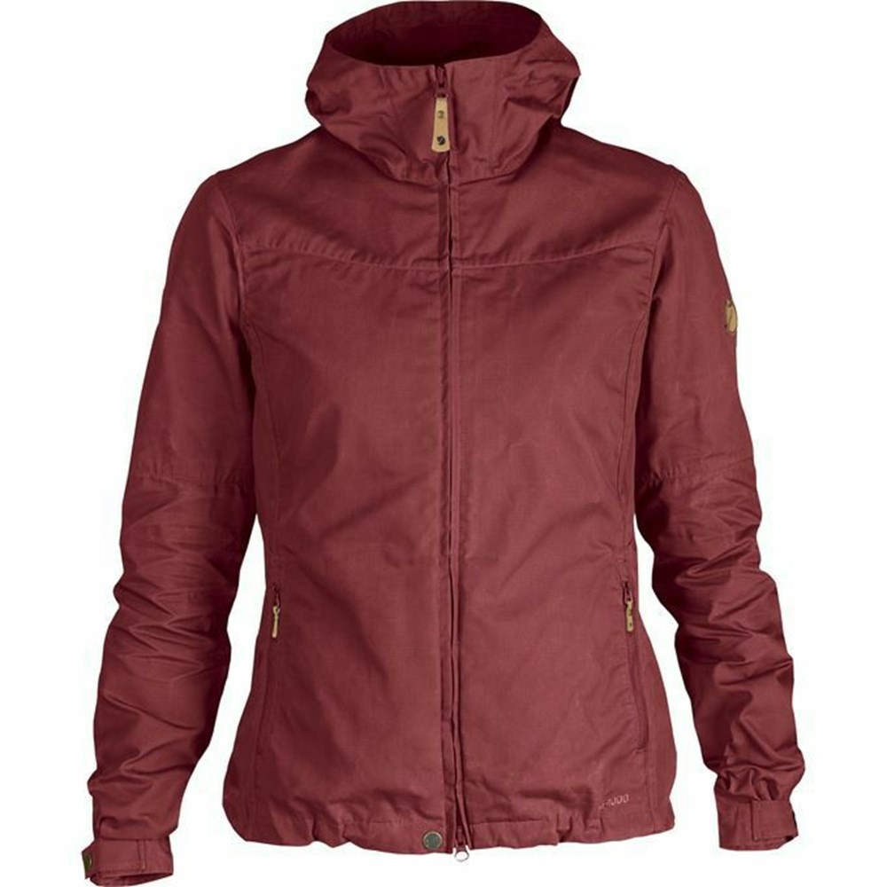 Fjallraven Kanken Stina Women Winter Jacket Red | VUSZTCL-72