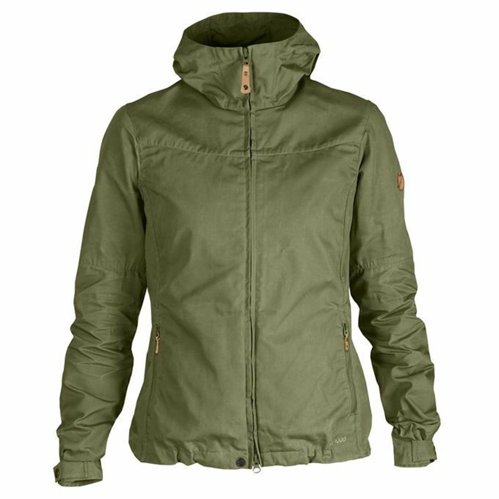 Fjallraven Kanken Stina Women Winter Jacket Green | CIQVZSA-60