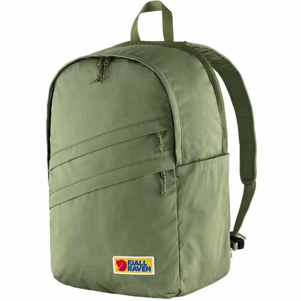 Fjallraven Kanken Vardag 28 Men Laptop Backpack Green | UROVHKI-57