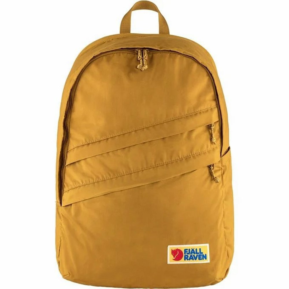 Fjallraven Kanken Vardag 28 Women Laptop Backpack Yellow | XCMHOEB-83