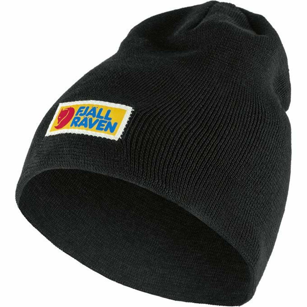 Fjallraven Kanken Vardag Men Beanie Black | QZJBXRY-89