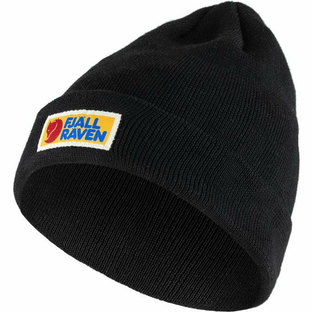 Fjallraven Kanken Vardag Women Beanie Black | NYUJVOX-17