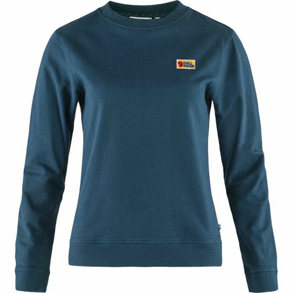 Fjallraven Kanken Vardag Women Sweater Navy | IWRYHKX-96