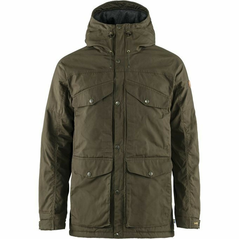 Fjallraven Kanken Vidda Pro Men Trekking Jacket Olive | GIQRBNO-60