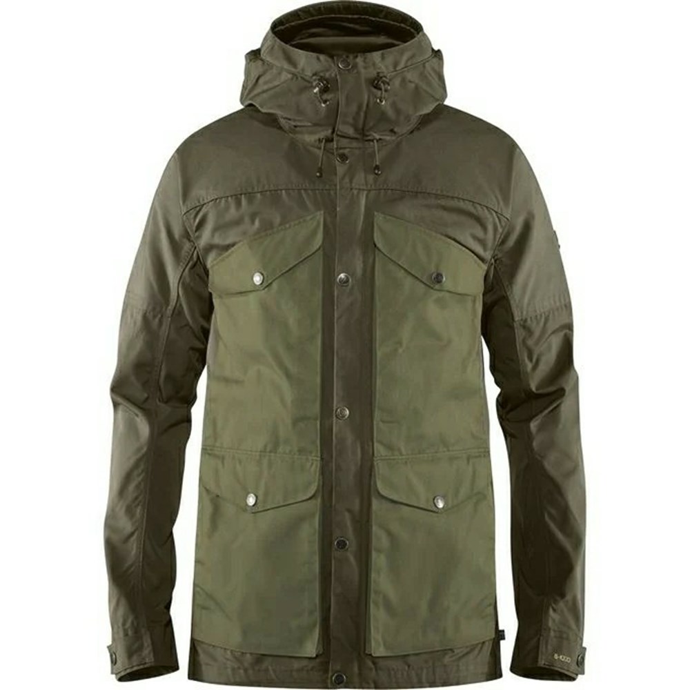 Fjallraven Kanken Vidda Pro Men Trekking Jacket Green | TEMKQDA-47